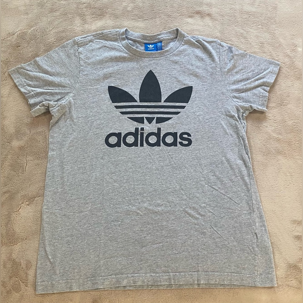 Adidas Gray Men's T-Shirt